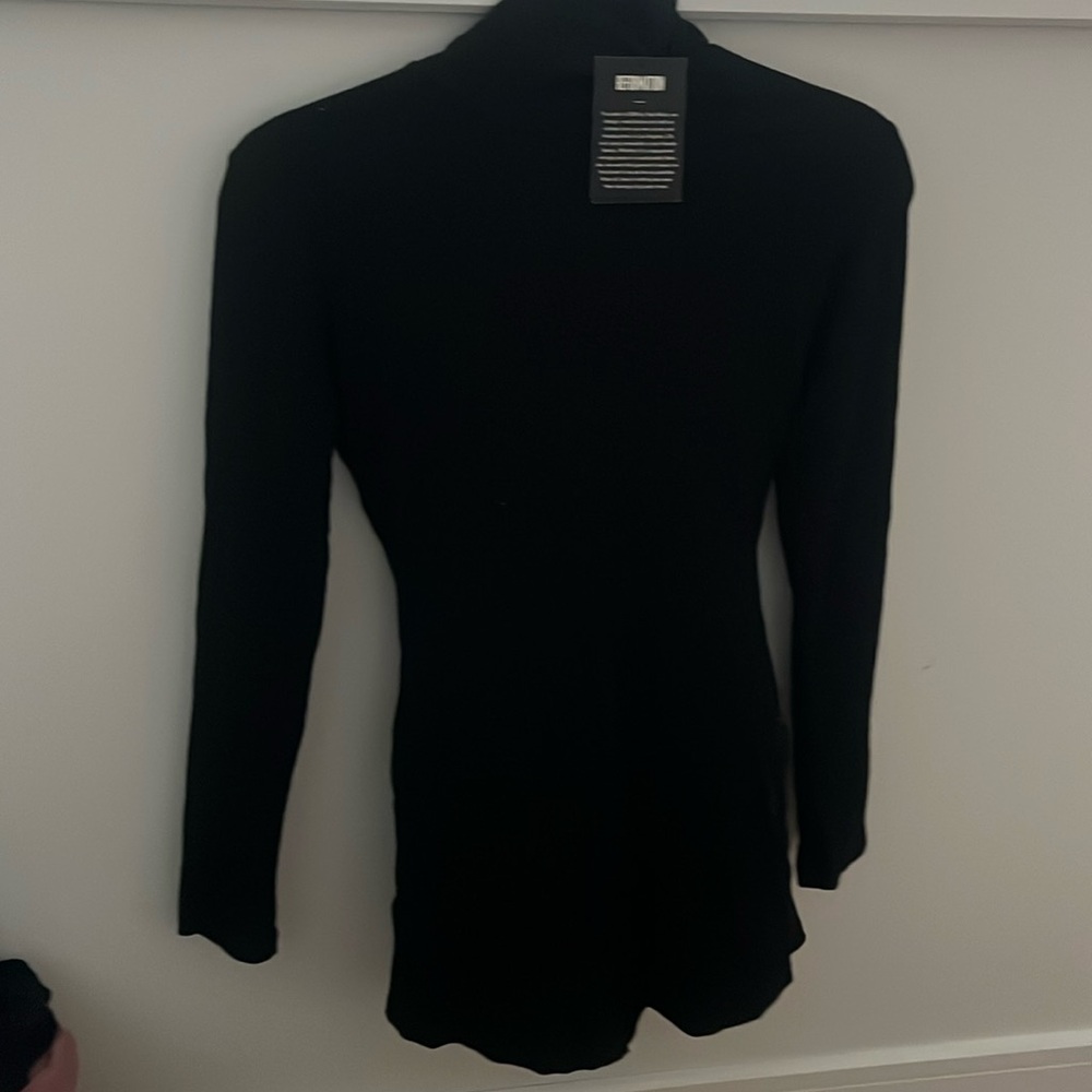 NWT Reformation black size medium Ervilla bodysuit/jumpsuit